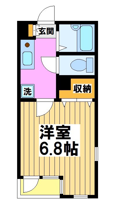 リエス烏山ル・シュッド 間取り