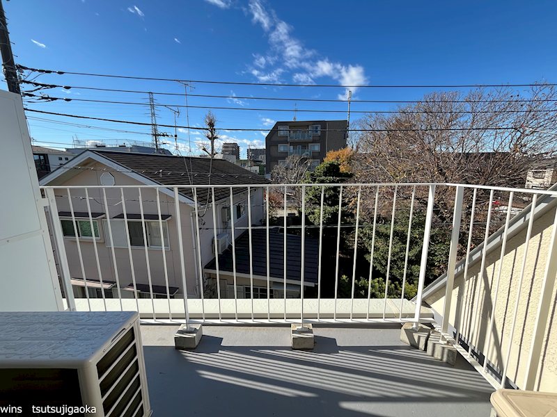 仙川アパートメント ベランダ