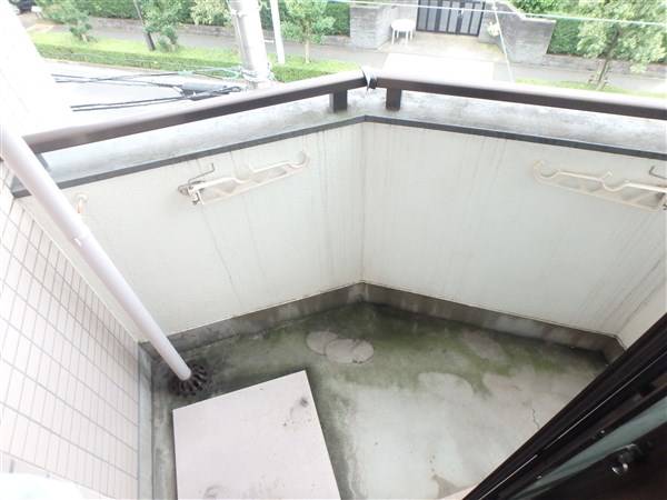 グランディール菊野台 ベランダ