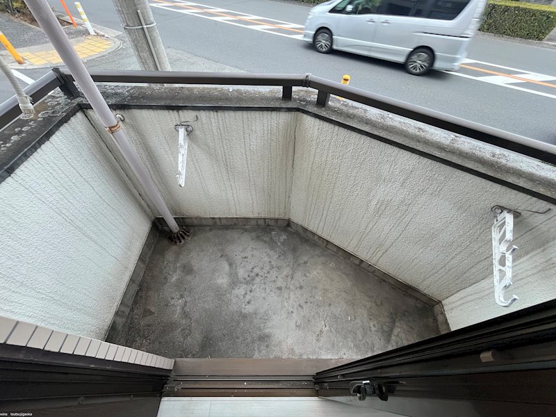 グランディール菊野台 ベランダ