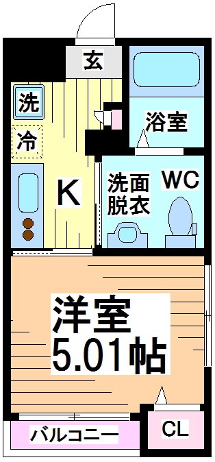 ヒルズ幡ヶ谷 間取り