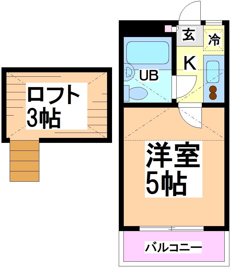 ハイツローレル 間取り