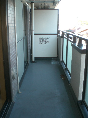 シャイニーヒル   ベランダ