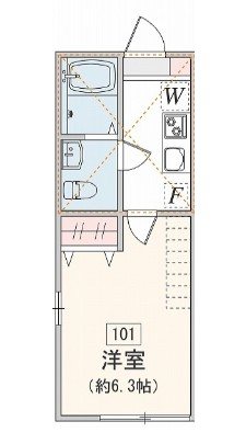 アザーレ・パッシオ仙川 間取り