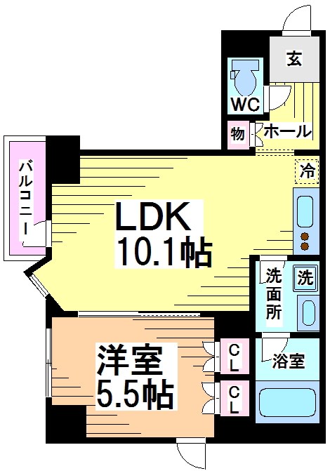 プライムアーバン笹塚 間取り