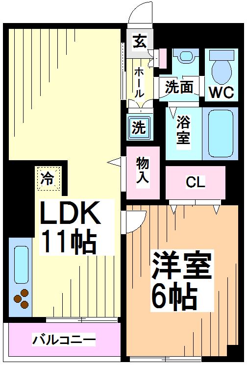 ビューパレス南台 間取り