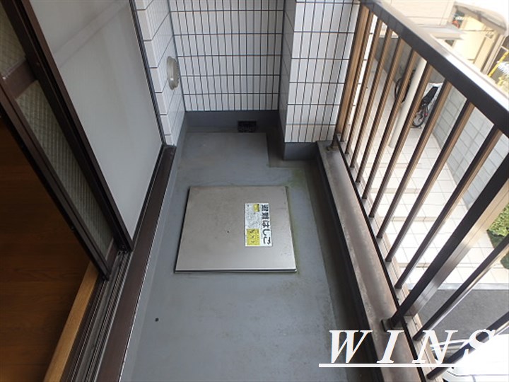 大原KYハイツ ベランダ