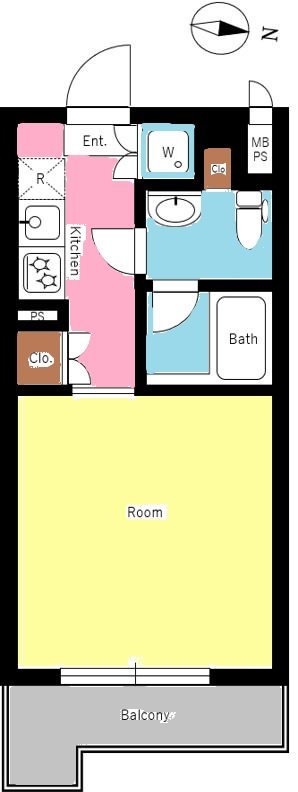 ルーブル笹塚弐番館 間取り