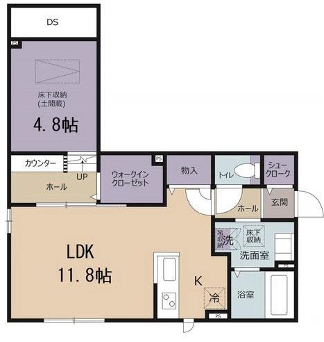 メゾンドリーヴ 間取り