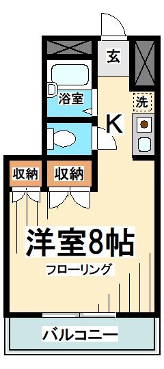 キャベッジホワイト 間取り