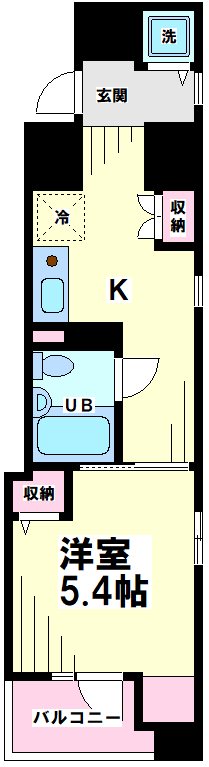 日神デュオステージ笹塚西館 間取り