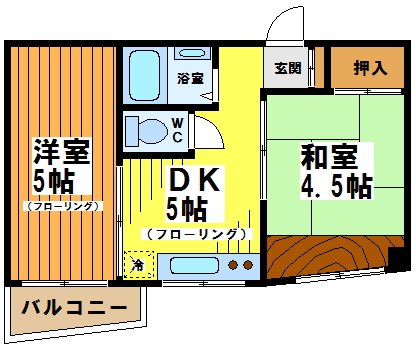 エランドール藤橋 間取り