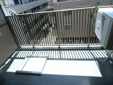 上北沢五丁目パークホームズ ベランダ