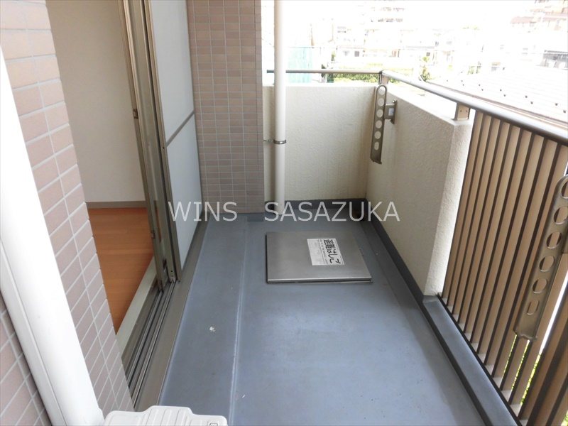 上北沢五丁目パークホームズ ベランダ