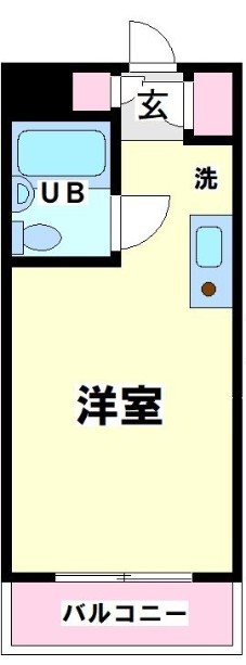 ユースフル笹塚Ⅱ 間取り