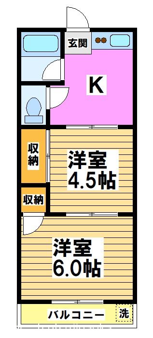コーポ藤 間取り