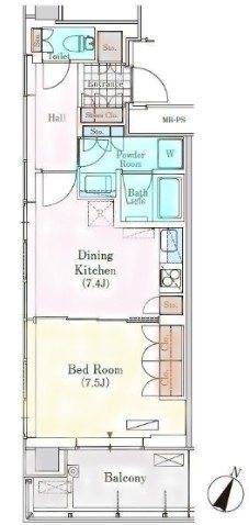 メルクマール京王笹塚レジデンス 間取り