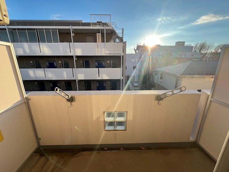 HEIM TAKUMIⅡ（ハイムタクミ） ベランダ