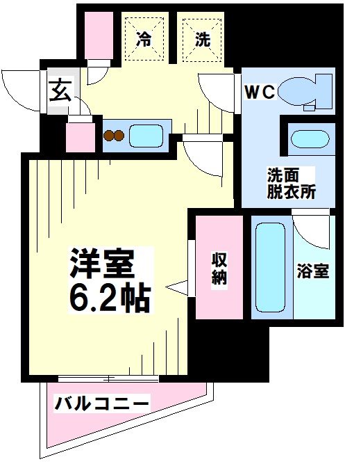 リテラス渋谷笹塚 間取り