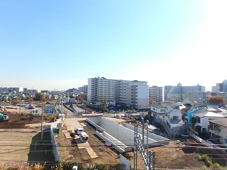 サントル野川 ベランダ