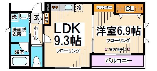 クオリア桜上水 間取り