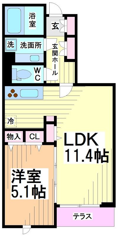 ノーブル・ルミナス笹塚 間取り