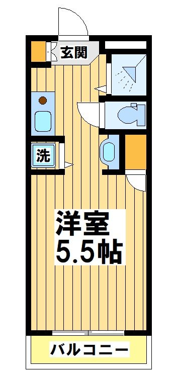 ディライト南烏山 間取り