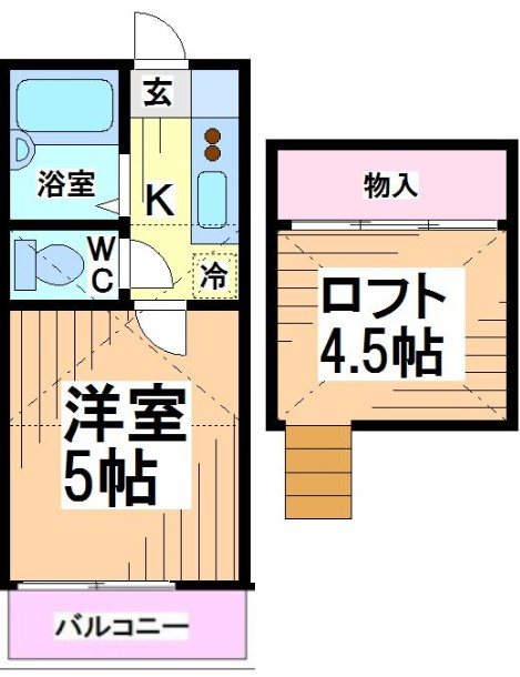 ホワイトパレスパンジー　 間取り