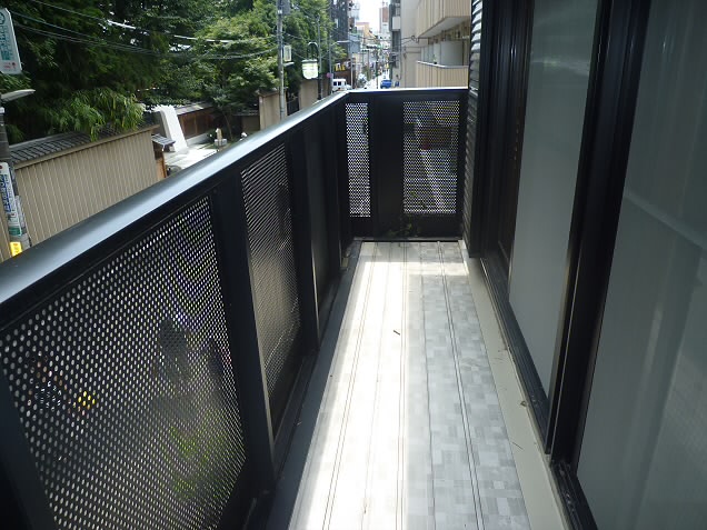 ハイムヤシロ ベランダ