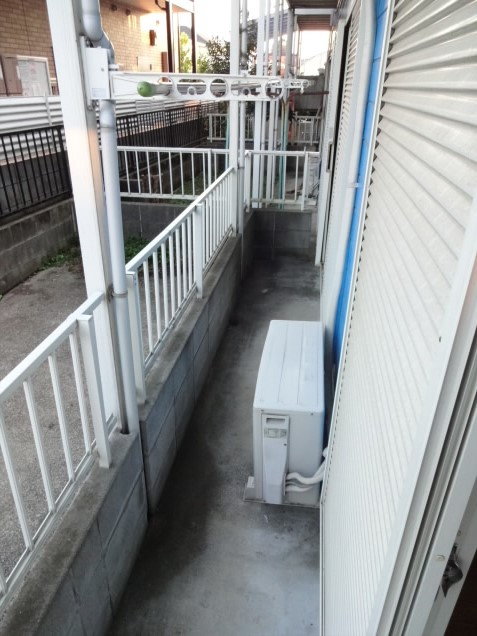 サンライズ菊野台（弊社専任） ベランダ