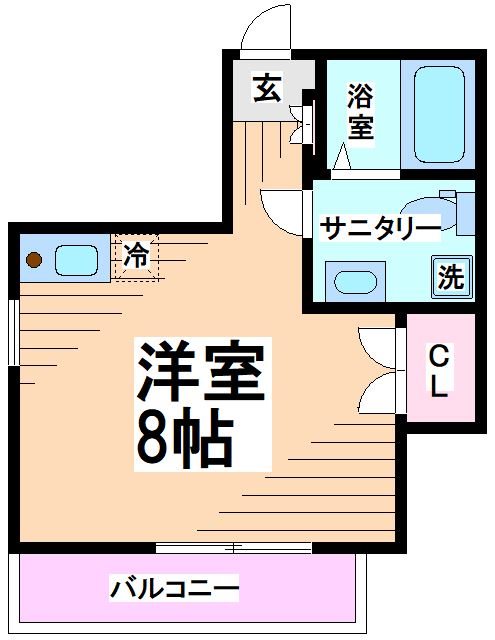 ハツダイフラット 間取り