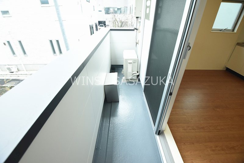 ハツダイフラット ベランダ