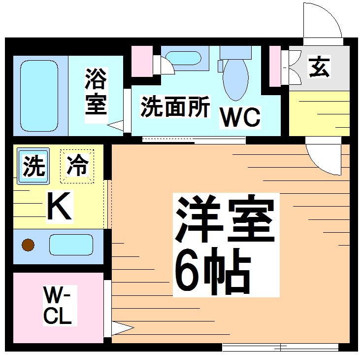 モデュロール渋谷本町 間取り