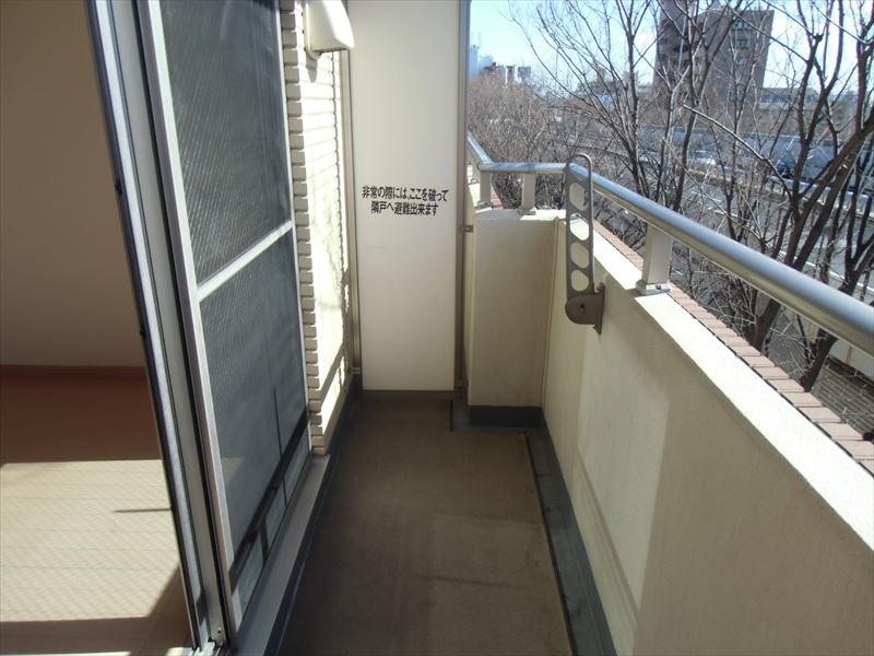 アプレシティ桜上水 ベランダ