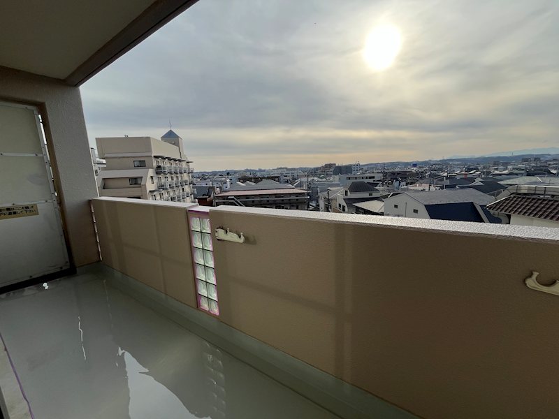 グランドール武戸野 ベランダ