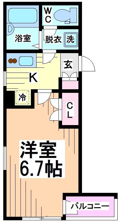 ヴェルト笹塚ツインⅡ 間取り