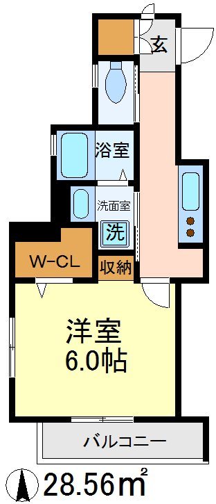 アネックス・K【弊社専任物件】 3-B号室 間取り