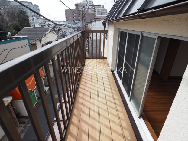 ヴァンヴェール方南町 ベランダ