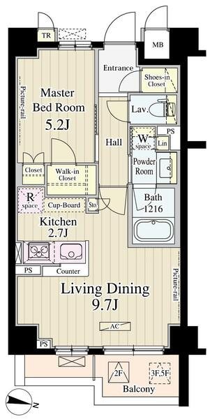 ル・シュクレ永福 間取り