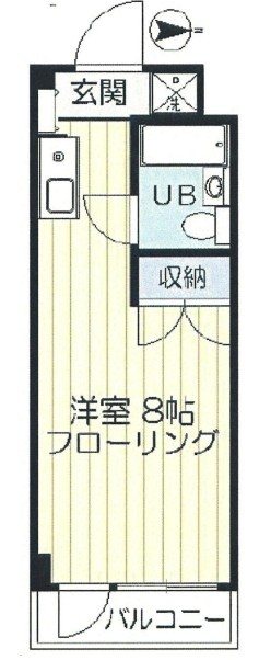 レークファー笹塚 間取り