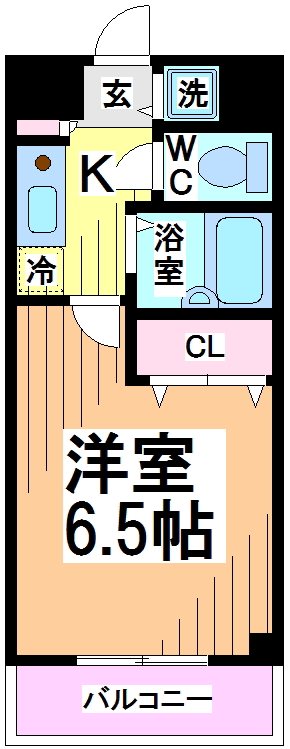 ステーションビューロアール世田谷代田橋  間取り