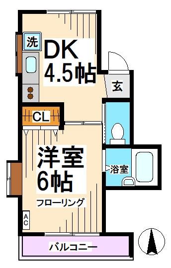 ハイム雅 間取り図