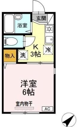 ハイムおもだか 間取り図