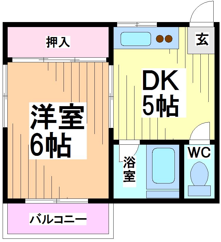 ヴィラ松井 間取り