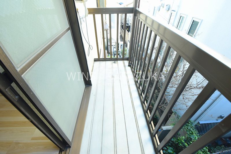 青山ハイツ ベランダ