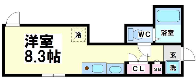 スタイルレジデンス渋谷笹塚 間取り