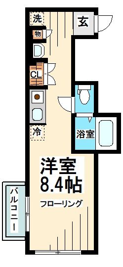 スタイルレジデンス渋谷笹塚 間取り