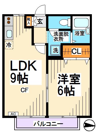 フルール松原 間取り