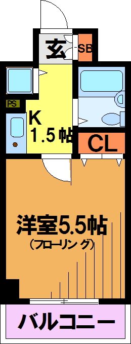 フェニックス笹塚壱番館　 間取り