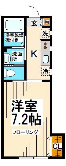 パインアイランド浜田山 間取り